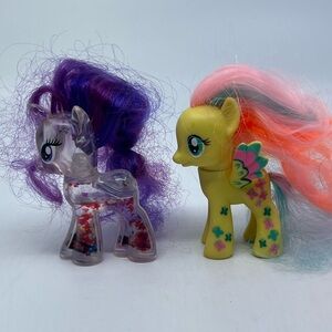 My Little Pony Rarity Magic Water Cuties Breezie Friends Fluttershy Pls Read